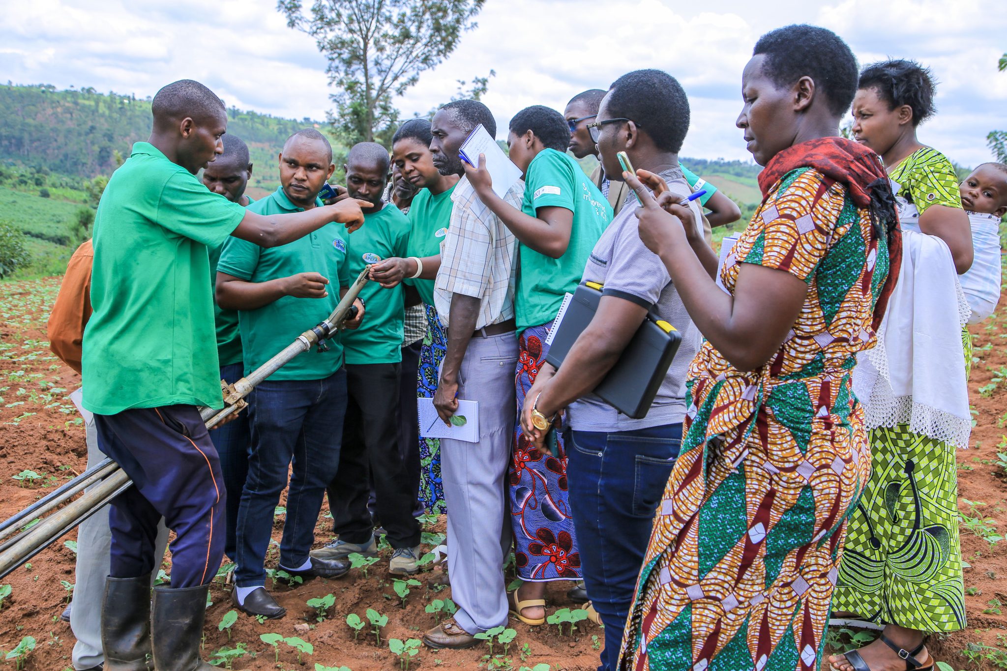 Rwamagana Study Tour Conducted To Farmers On Climate Smart Agriculture